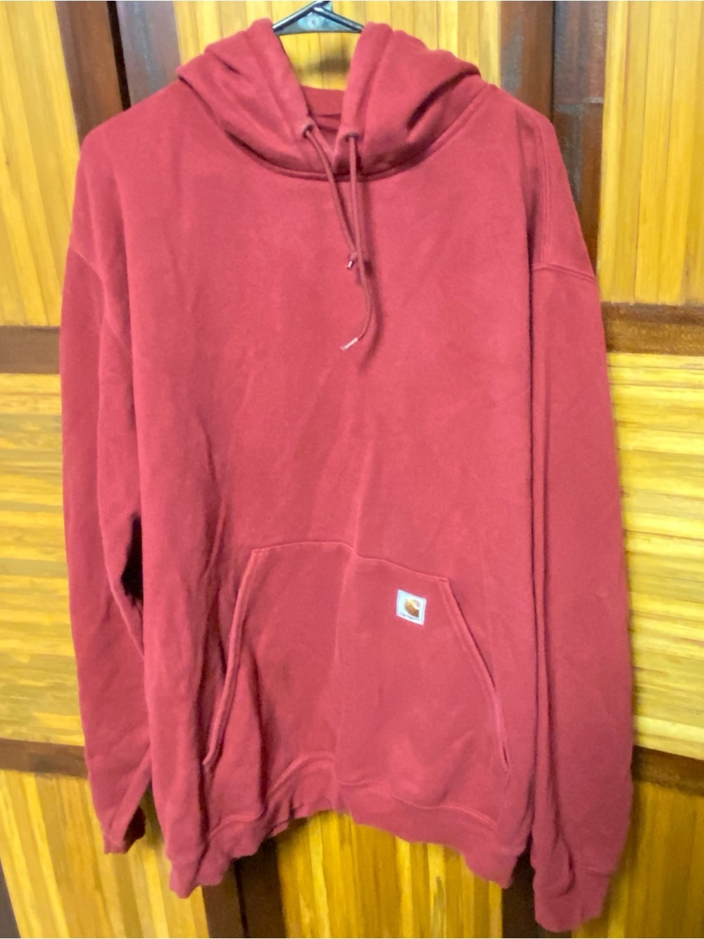 Men’s Carhartt Hoodie Sweatshirt Pullover Car Size 2XL Tall
